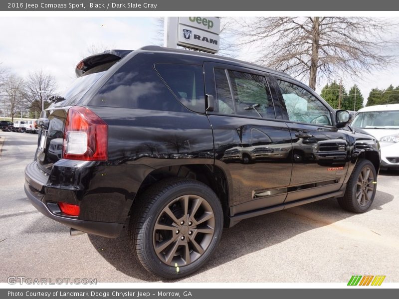 Black / Dark Slate Gray 2016 Jeep Compass Sport