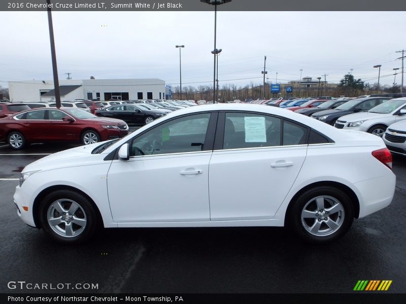 Summit White / Jet Black 2016 Chevrolet Cruze Limited LT