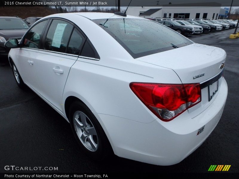 Summit White / Jet Black 2016 Chevrolet Cruze Limited LT
