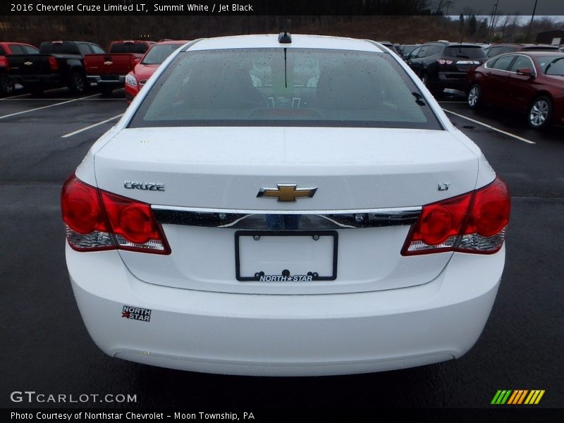 Summit White / Jet Black 2016 Chevrolet Cruze Limited LT