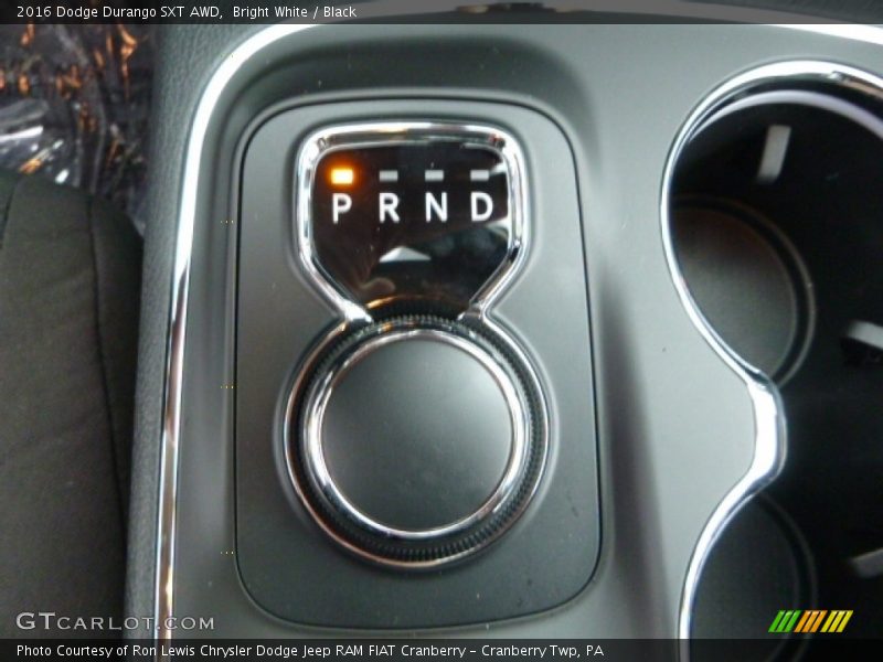  2016 Durango SXT AWD 8 Speed Automatic Shifter