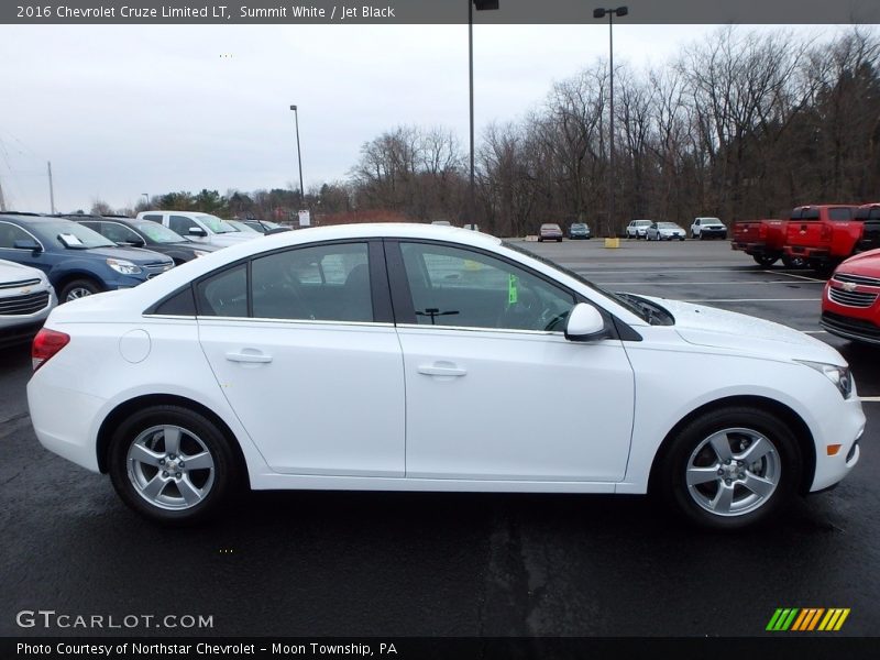 Summit White / Jet Black 2016 Chevrolet Cruze Limited LT