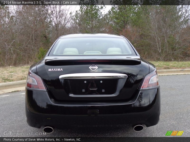 Super Black / Cafe Latte 2014 Nissan Maxima 3.5 S