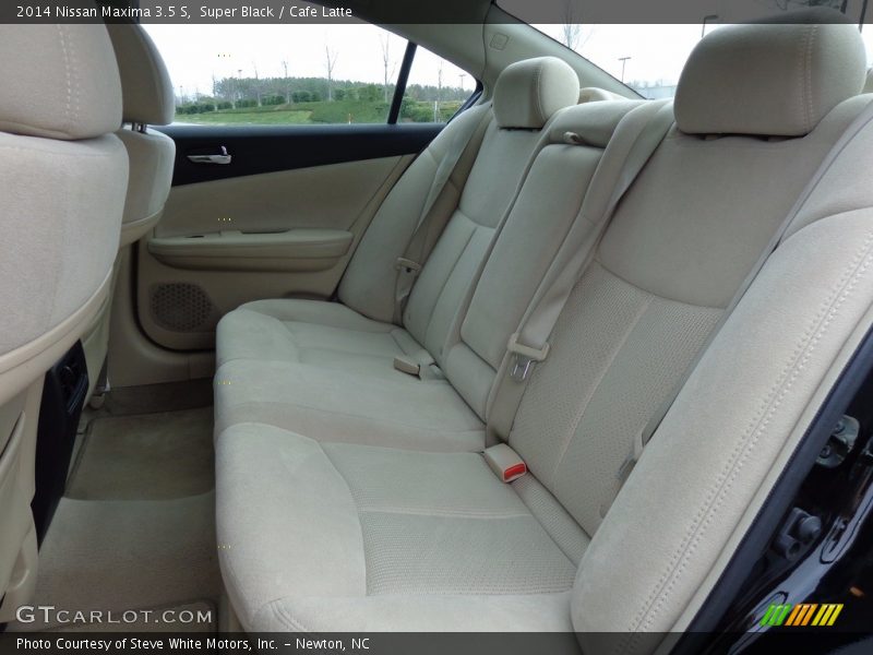 Super Black / Cafe Latte 2014 Nissan Maxima 3.5 S