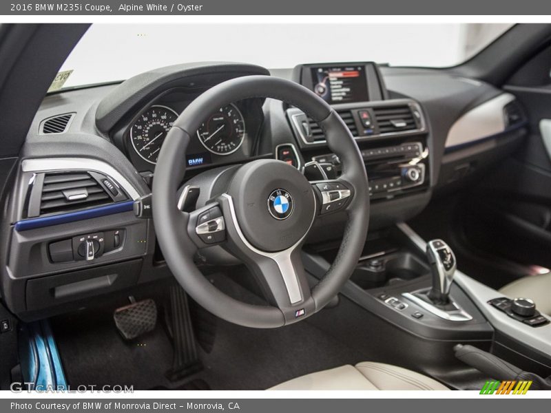 Alpine White / Oyster 2016 BMW M235i Coupe