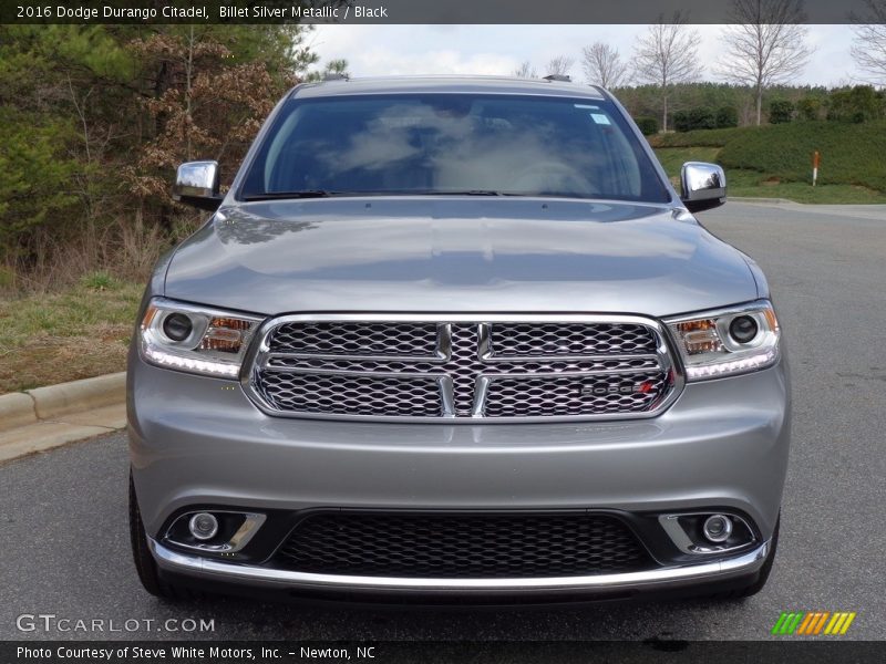 Billet Silver Metallic / Black 2016 Dodge Durango Citadel