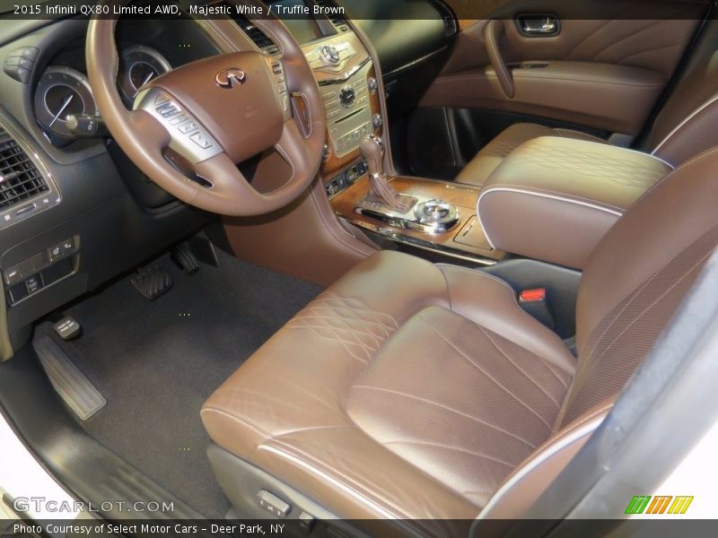 Truffle Brown Interior - 2015 QX80 Limited AWD 