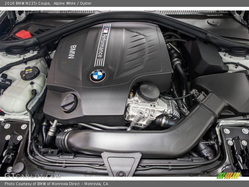 Alpine White / Oyster 2016 BMW M235i Coupe