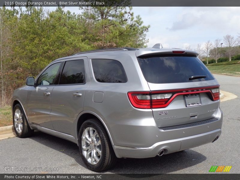 Billet Silver Metallic / Black 2016 Dodge Durango Citadel