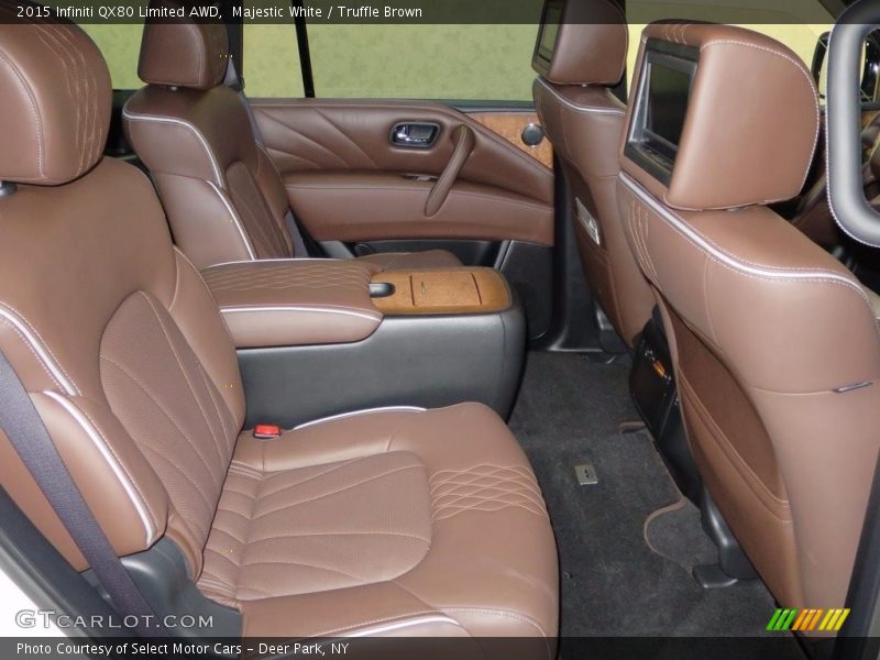 Rear Seat of 2015 QX80 Limited AWD