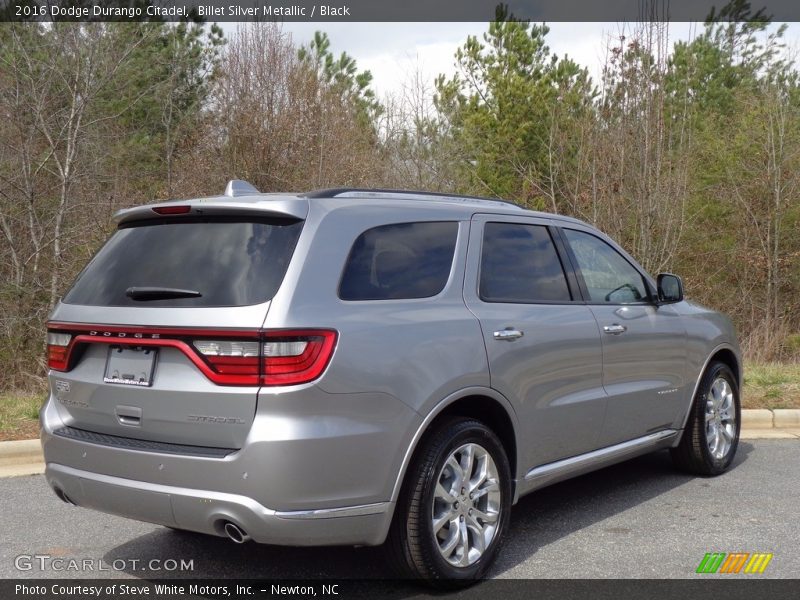 Billet Silver Metallic / Black 2016 Dodge Durango Citadel