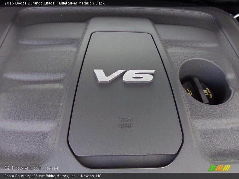Billet Silver Metallic / Black 2016 Dodge Durango Citadel