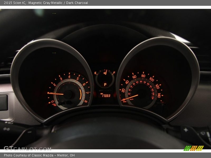 Magnetic Gray Metallic / Dark Charcoal 2015 Scion tC