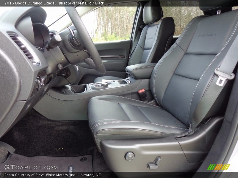 Billet Silver Metallic / Black 2016 Dodge Durango Citadel