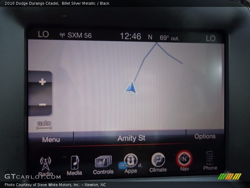 Billet Silver Metallic / Black 2016 Dodge Durango Citadel