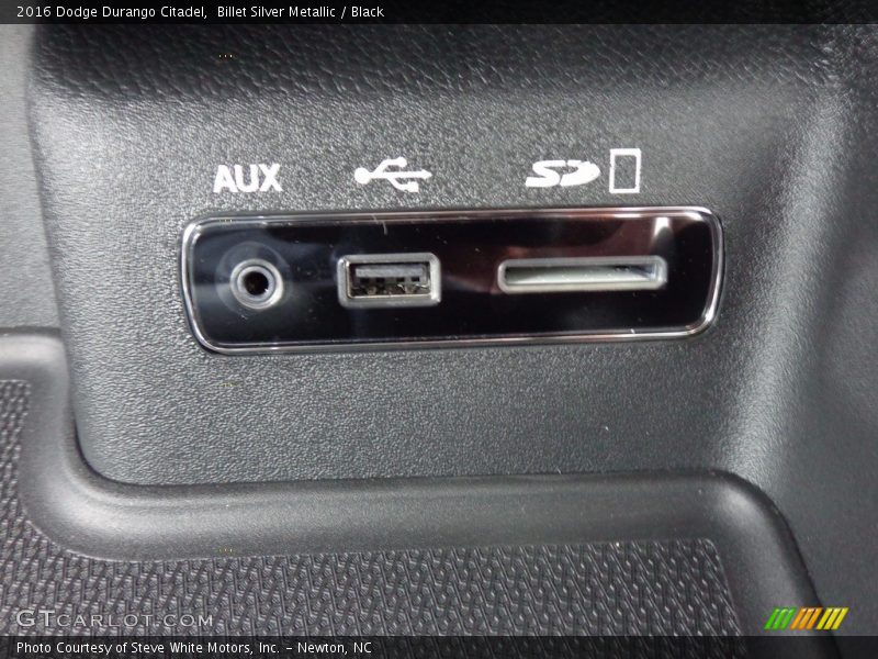 Billet Silver Metallic / Black 2016 Dodge Durango Citadel