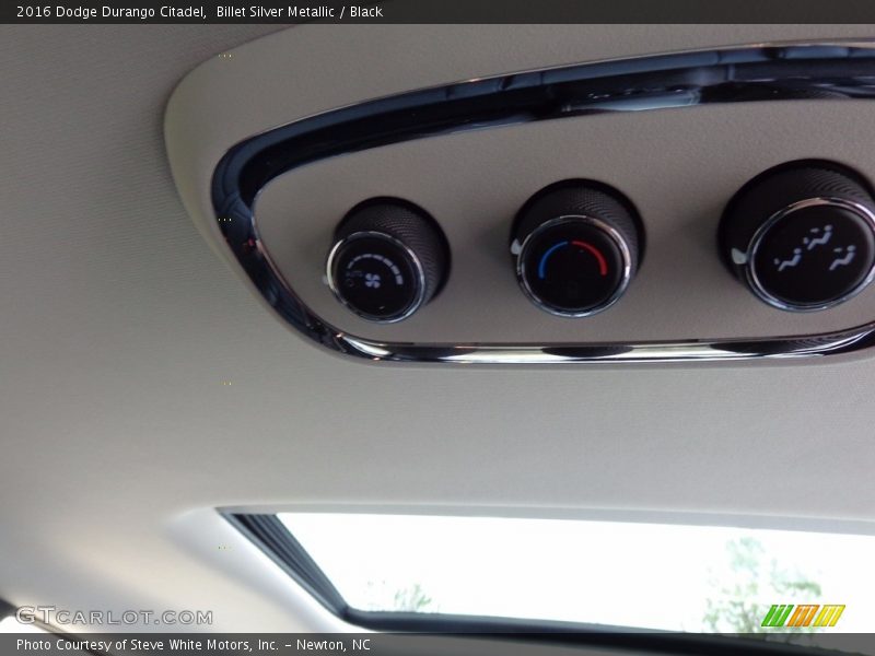 Billet Silver Metallic / Black 2016 Dodge Durango Citadel