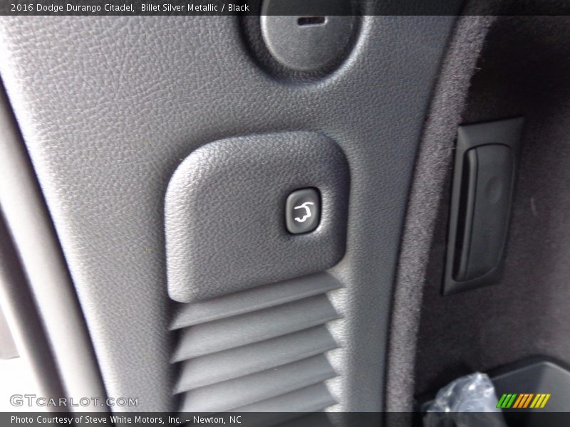 Billet Silver Metallic / Black 2016 Dodge Durango Citadel