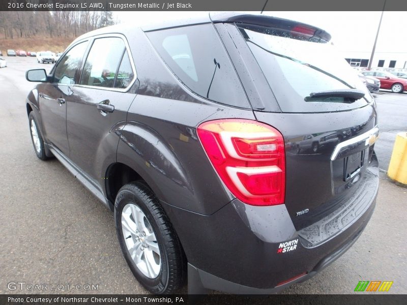 Tungsten Metallic / Jet Black 2016 Chevrolet Equinox LS AWD