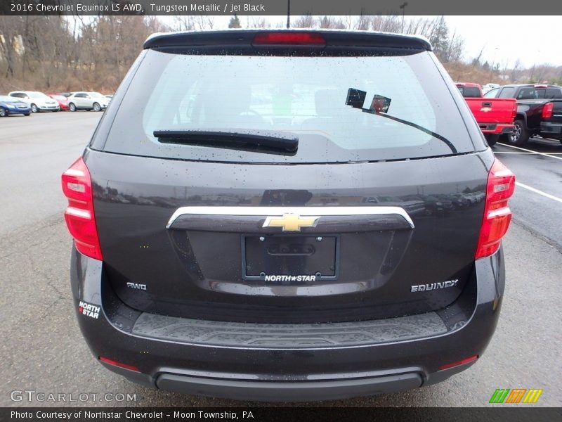 Tungsten Metallic / Jet Black 2016 Chevrolet Equinox LS AWD