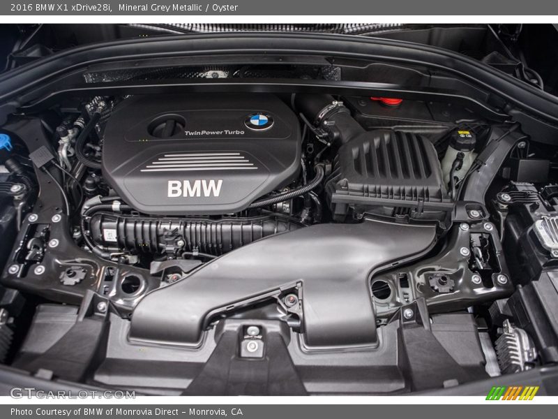 Mineral Grey Metallic / Oyster 2016 BMW X1 xDrive28i