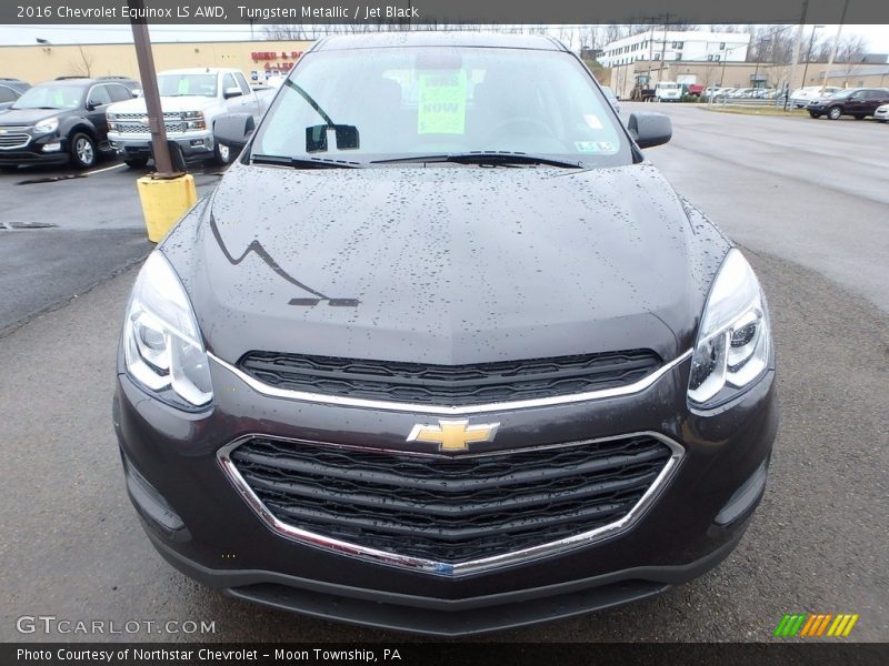 Tungsten Metallic / Jet Black 2016 Chevrolet Equinox LS AWD