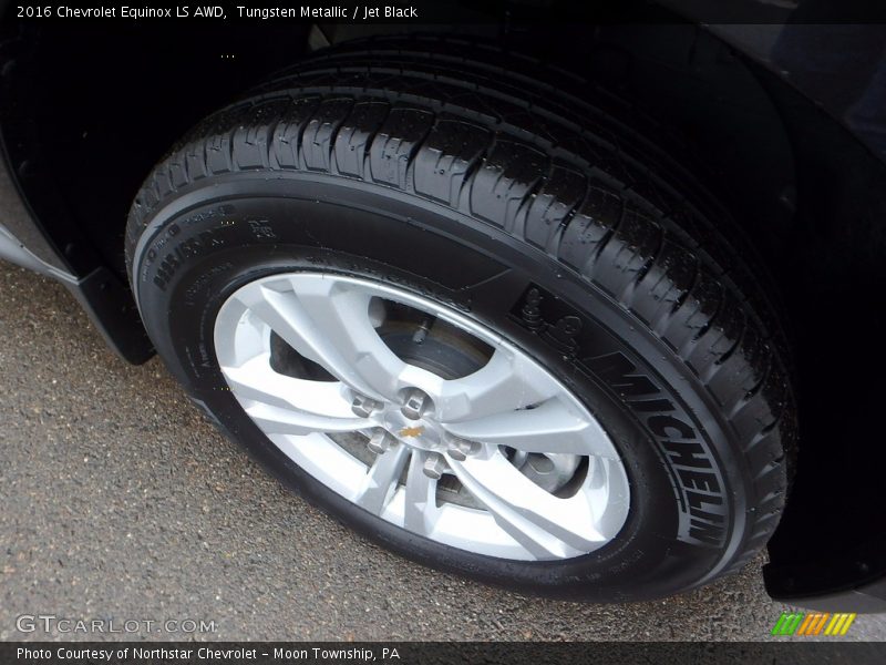 Tungsten Metallic / Jet Black 2016 Chevrolet Equinox LS AWD
