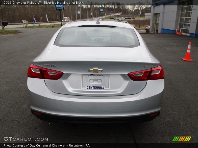 Silver Ice Metallic / Jet Black 2016 Chevrolet Malibu LT