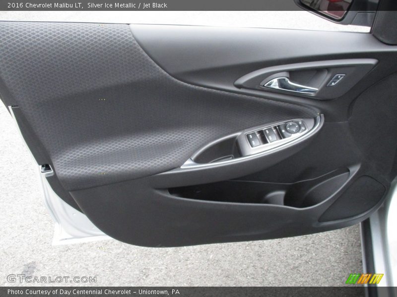 Silver Ice Metallic / Jet Black 2016 Chevrolet Malibu LT