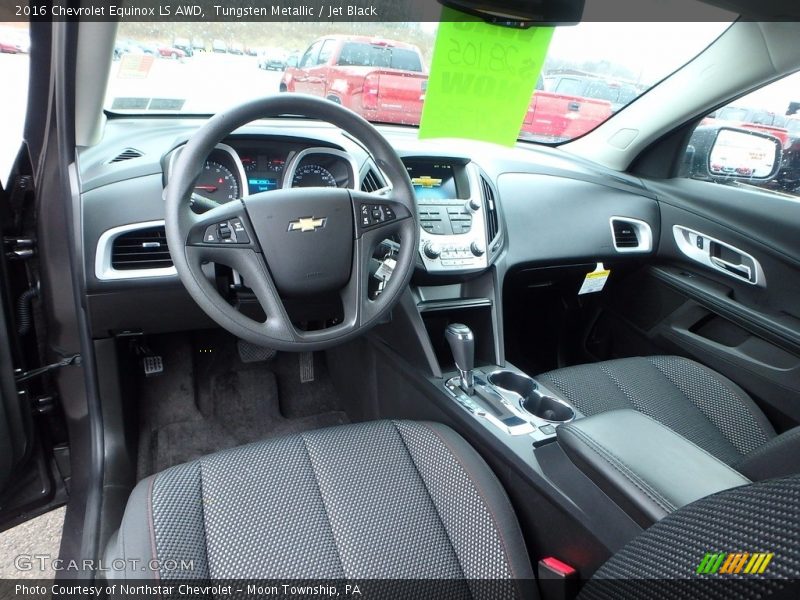 Tungsten Metallic / Jet Black 2016 Chevrolet Equinox LS AWD