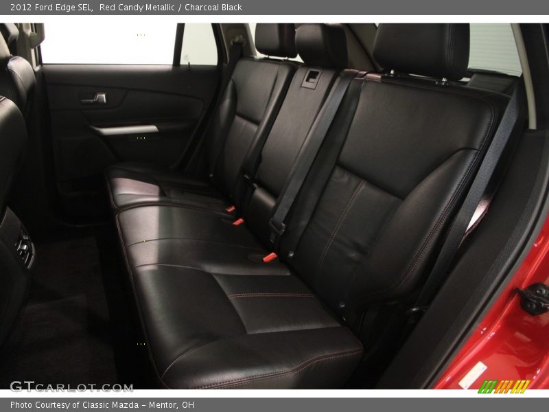 Red Candy Metallic / Charcoal Black 2012 Ford Edge SEL