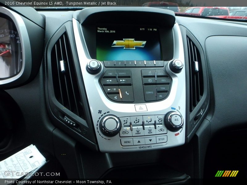 Tungsten Metallic / Jet Black 2016 Chevrolet Equinox LS AWD