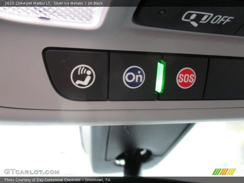 Silver Ice Metallic / Jet Black 2016 Chevrolet Malibu LT