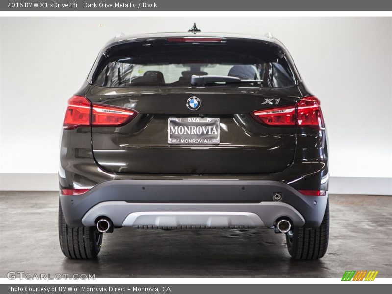 Dark Olive Metallic / Black 2016 BMW X1 xDrive28i