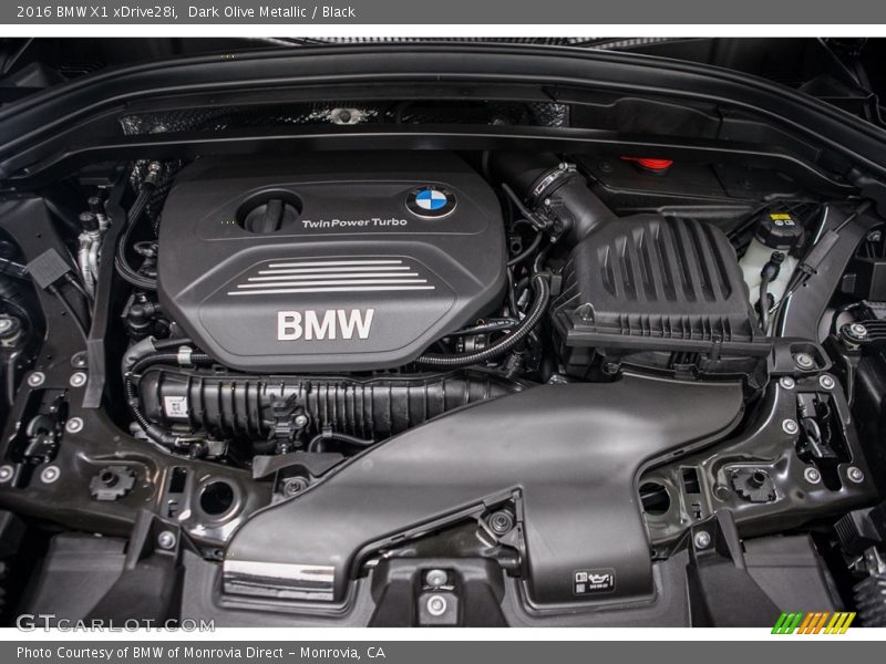 Dark Olive Metallic / Black 2016 BMW X1 xDrive28i