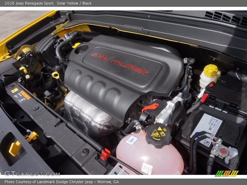  2016 Renegade Sport Engine - 2.4 Liter SOHC 16-Valve MultiAir 4 Cylinder