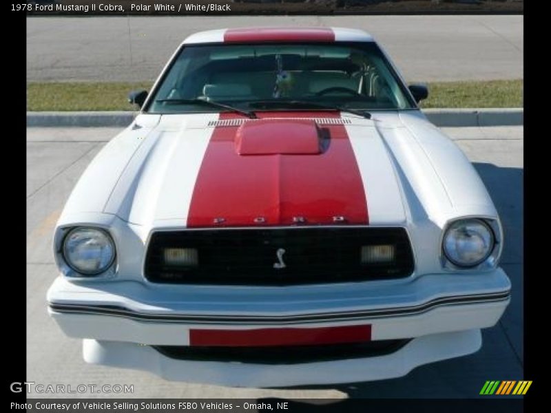 Polar White / White/Black 1978 Ford Mustang II Cobra