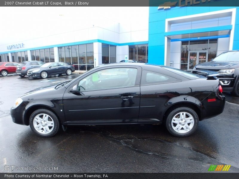 Black / Ebony 2007 Chevrolet Cobalt LT Coupe