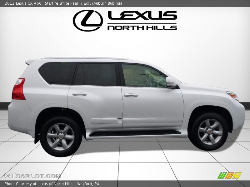 Starfire White Pearl / Ecru/Auburn Bubinga 2012 Lexus GX 460