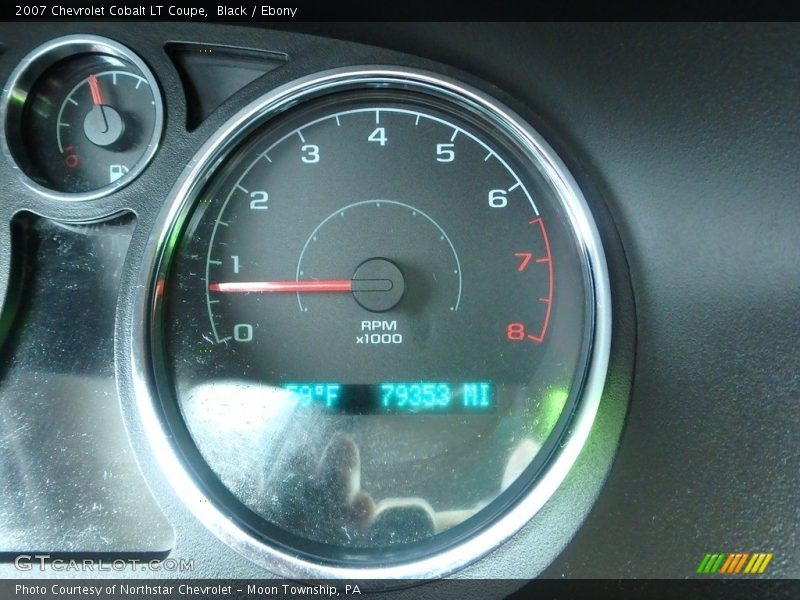 Black / Ebony 2007 Chevrolet Cobalt LT Coupe