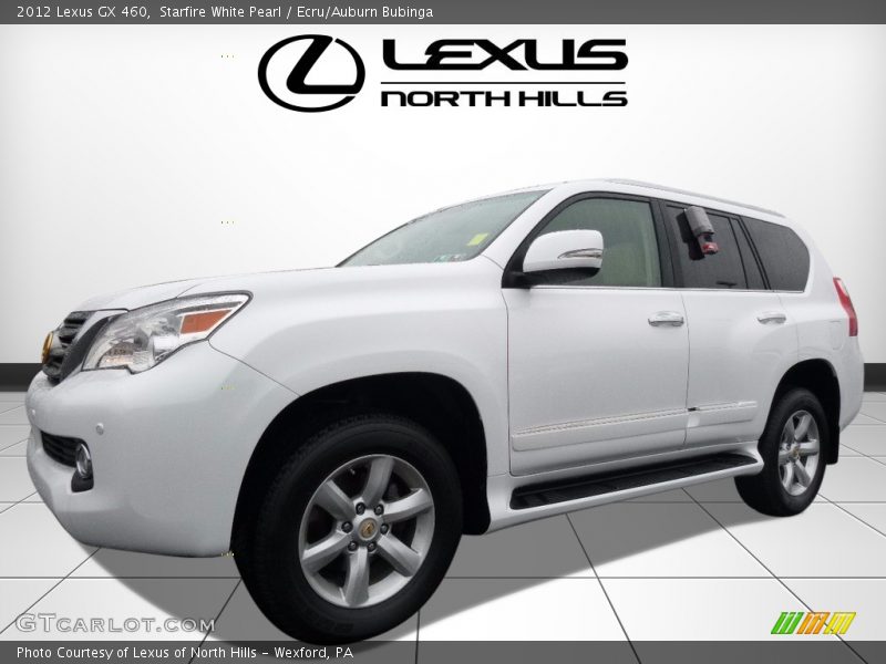 Starfire White Pearl / Ecru/Auburn Bubinga 2012 Lexus GX 460