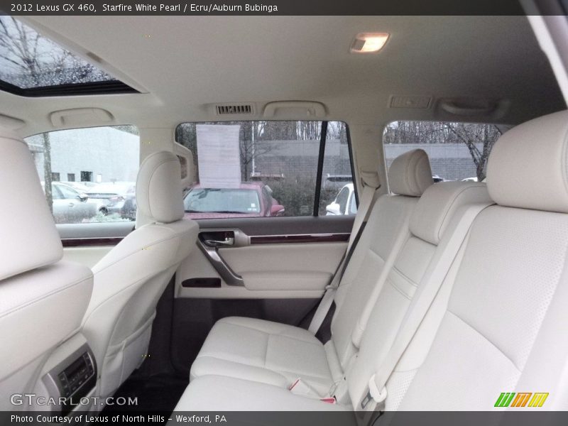 Starfire White Pearl / Ecru/Auburn Bubinga 2012 Lexus GX 460