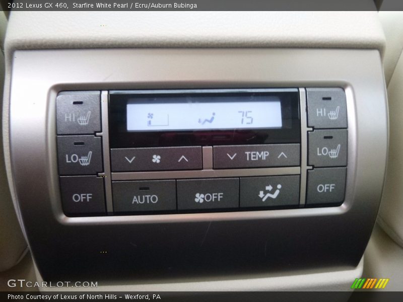 Starfire White Pearl / Ecru/Auburn Bubinga 2012 Lexus GX 460