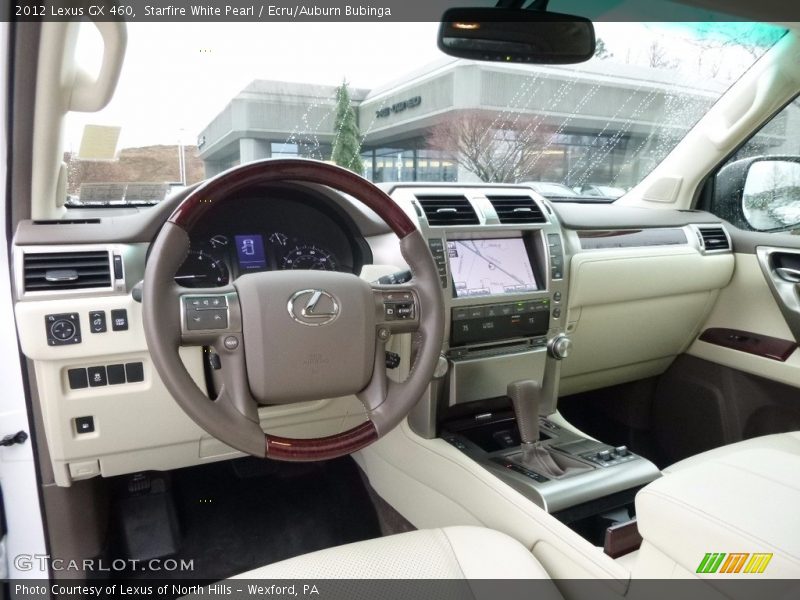 Starfire White Pearl / Ecru/Auburn Bubinga 2012 Lexus GX 460