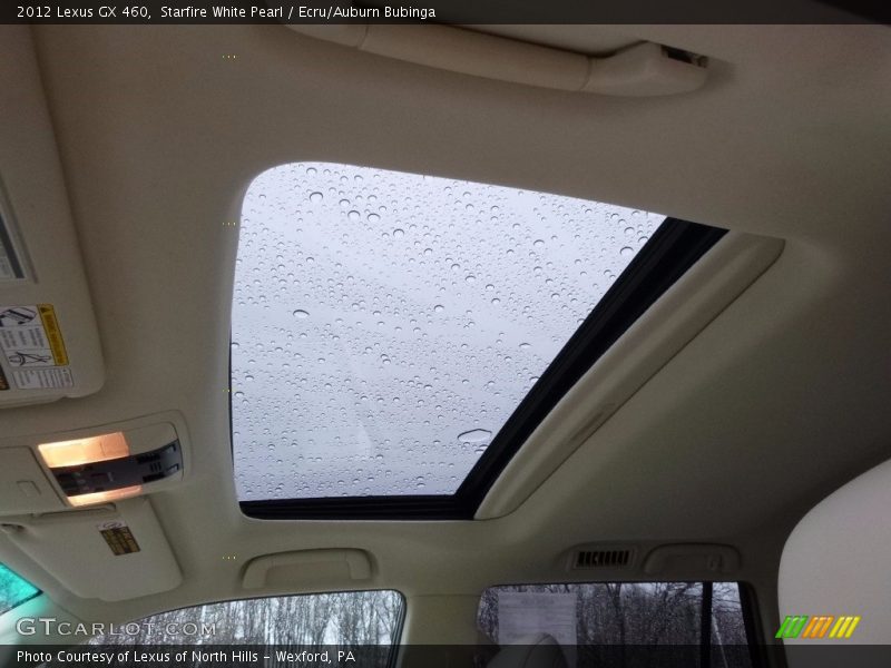 Starfire White Pearl / Ecru/Auburn Bubinga 2012 Lexus GX 460