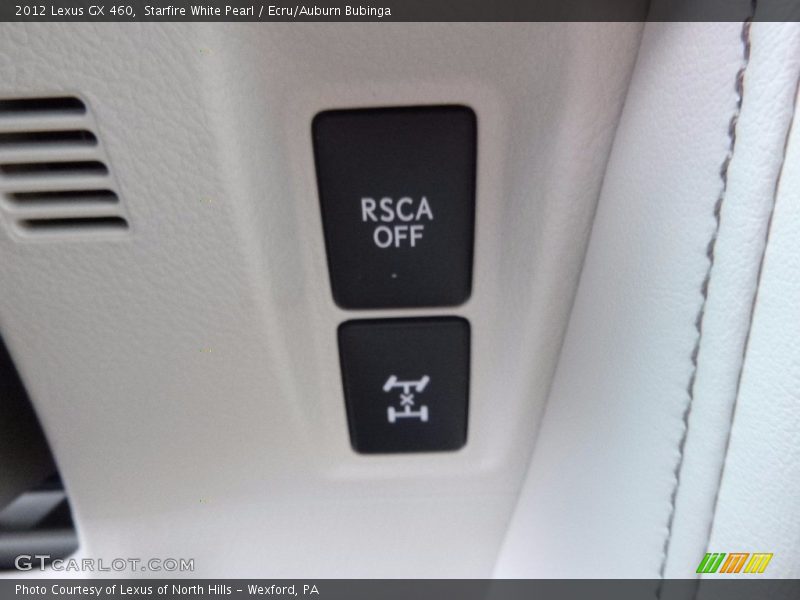 Starfire White Pearl / Ecru/Auburn Bubinga 2012 Lexus GX 460