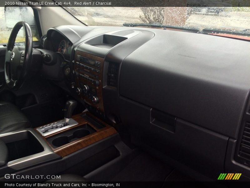 Red Alert / Charcoal 2010 Nissan Titan LE Crew Cab 4x4