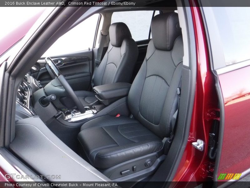 Crimson Red Tintcoat / Ebony/Ebony 2016 Buick Enclave Leather AWD