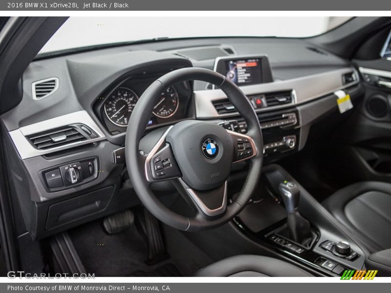 Jet Black / Black 2016 BMW X1 xDrive28i