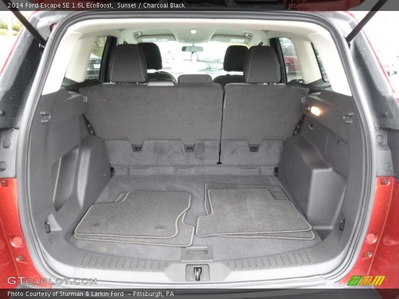 Sunset / Charcoal Black 2014 Ford Escape SE 1.6L EcoBoost